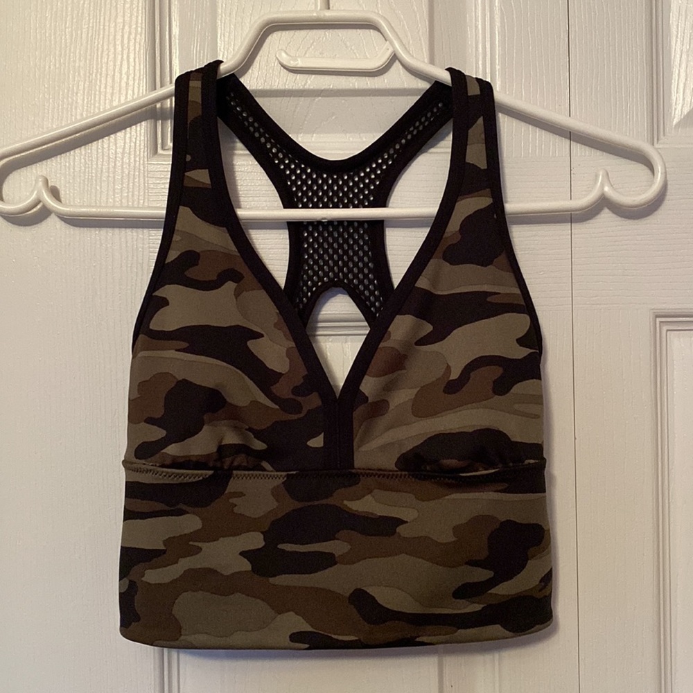 LaSenza Camo Longline Sports Bra
